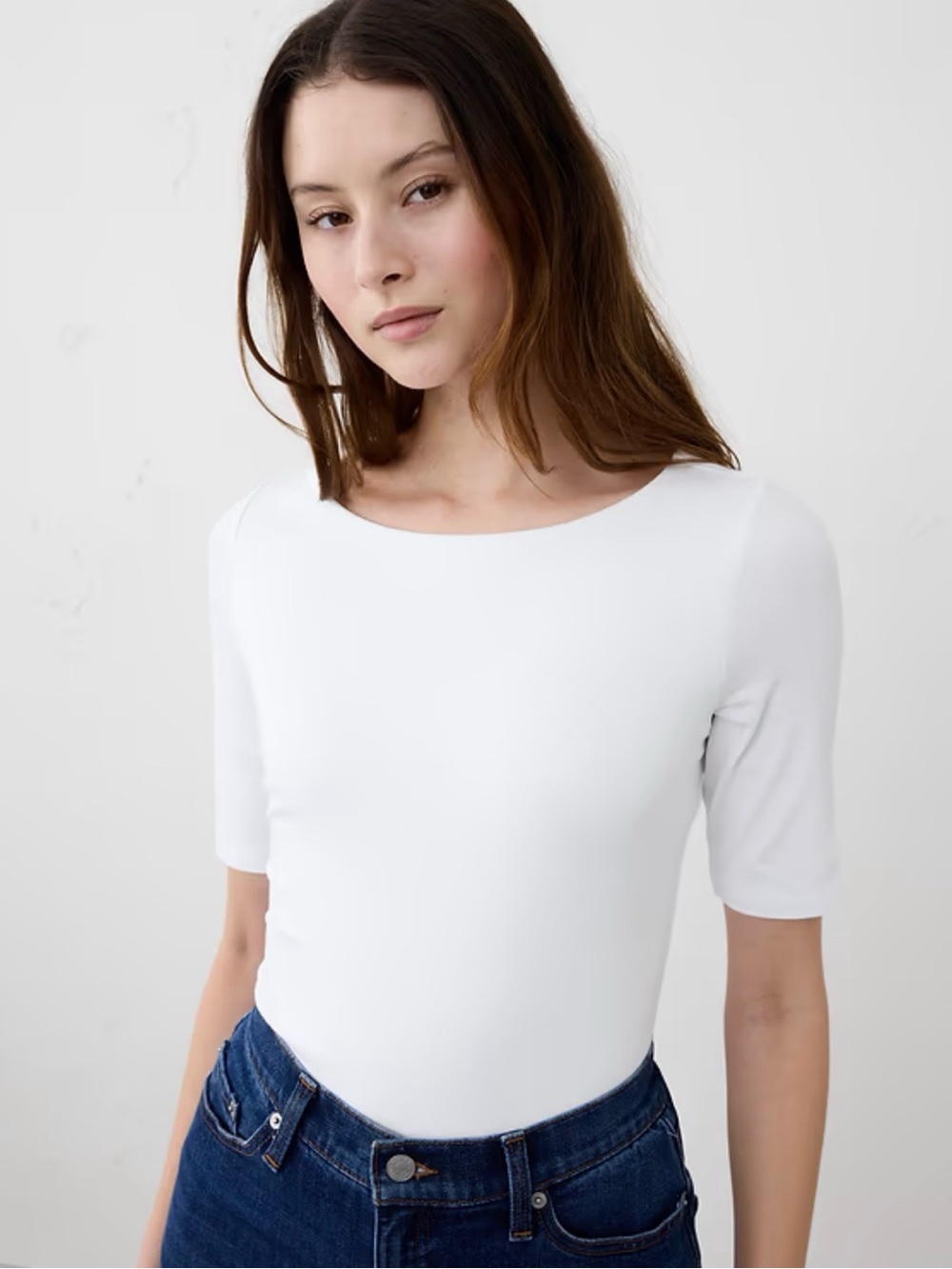 Banana Republic soft stretch blouse NWOT